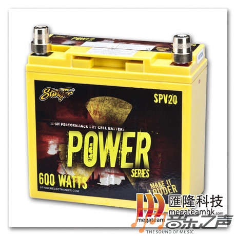 美国史汀格（Stinger）SPV20黄顶汽车电瓶 电池 蓄电池